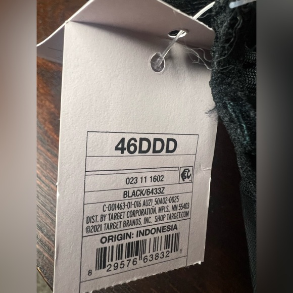 Auden Black Push-Up Bra - Picture 6 of 7